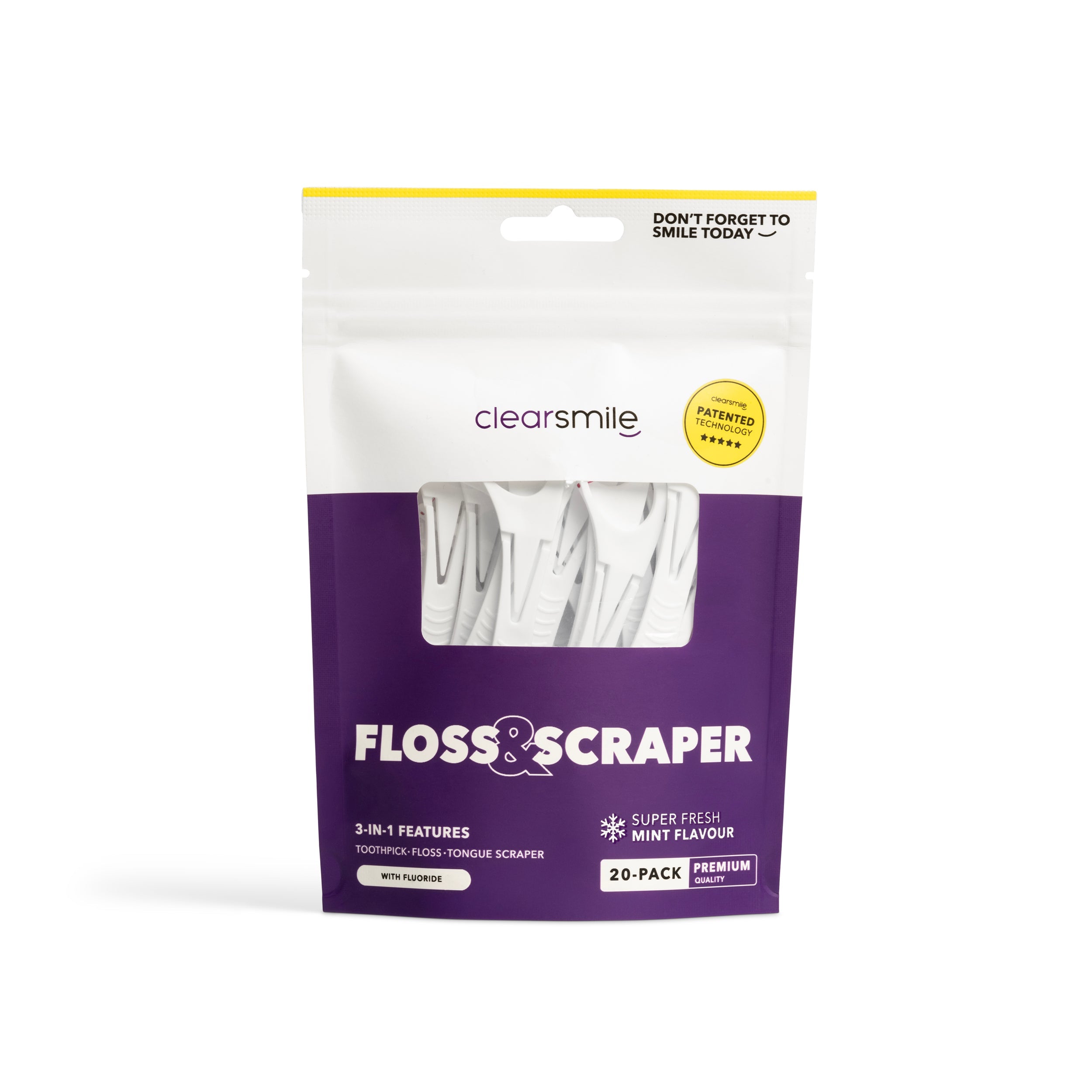 3-in-1 Floss & Scraper