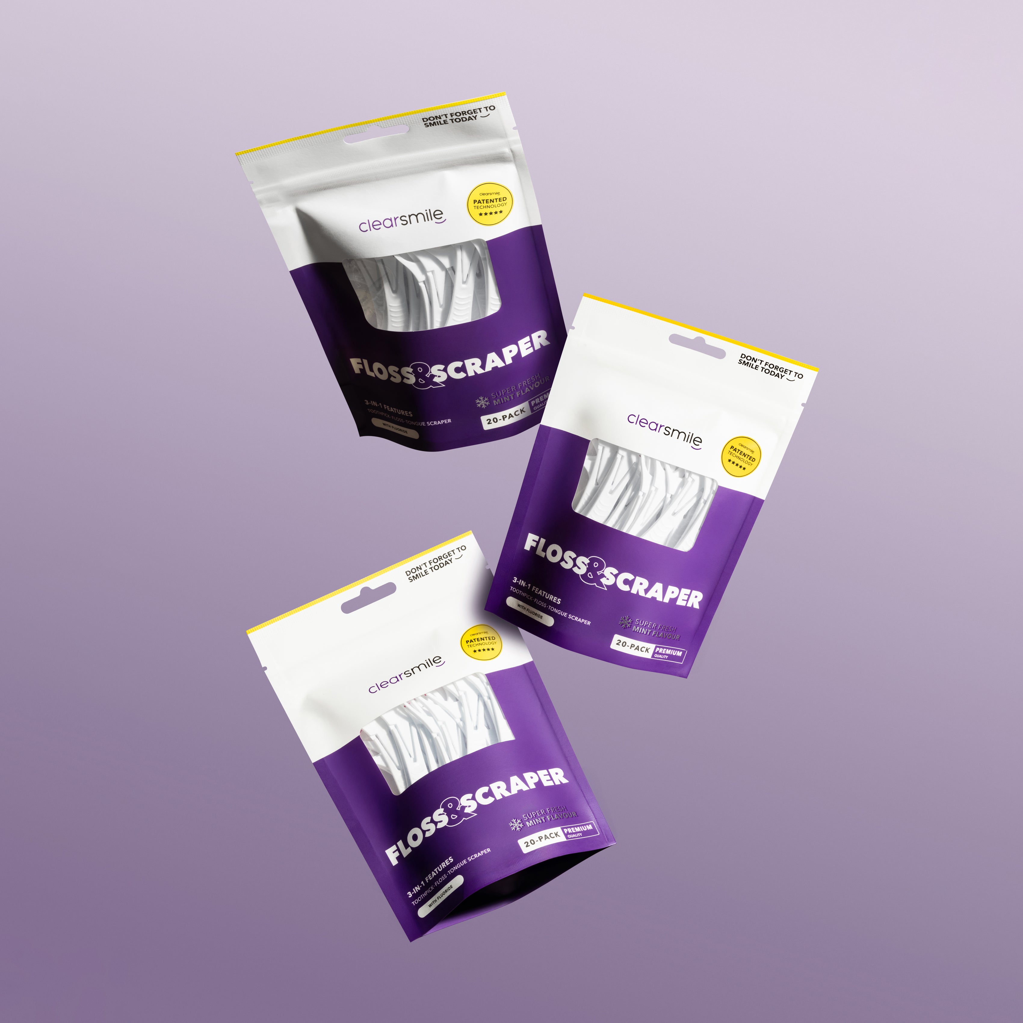 3-in-1 Floss & Scraper
