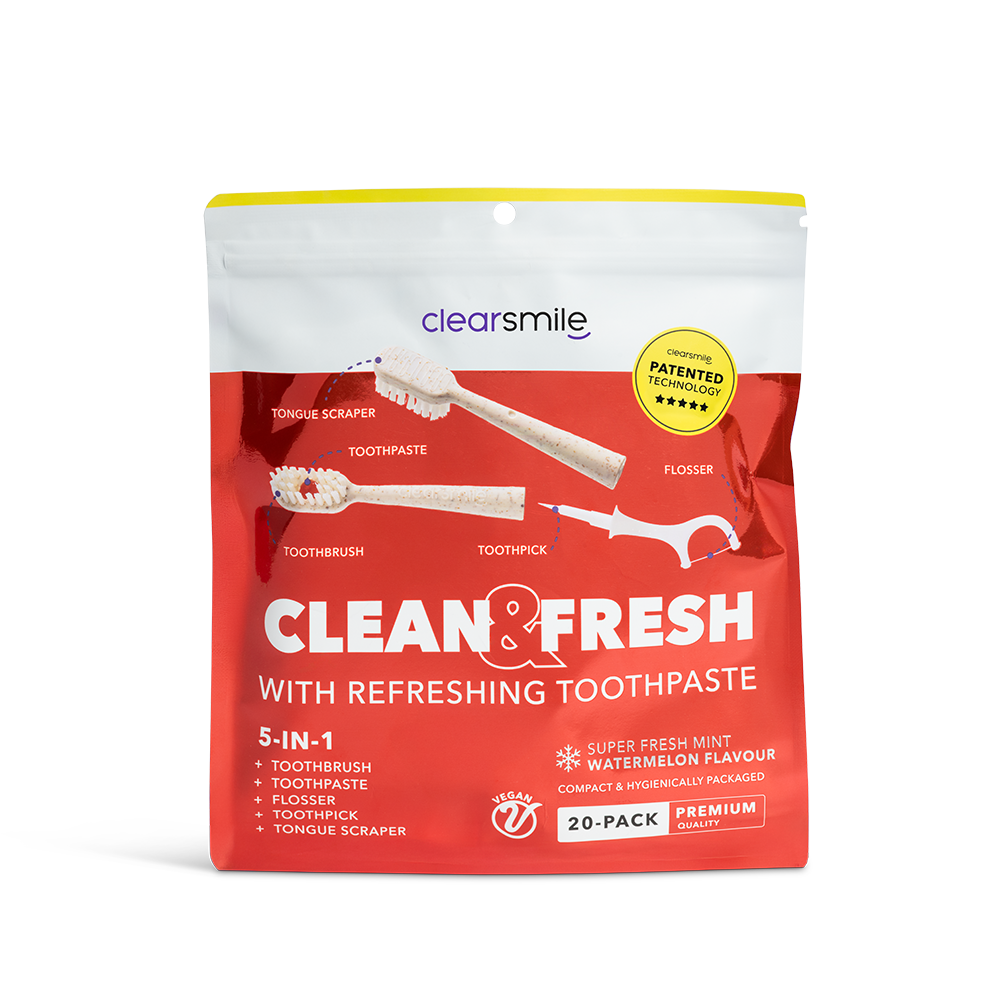 5-in-1 Toothbrush – Clean & Fresh | Cooling Mint & Watermelon